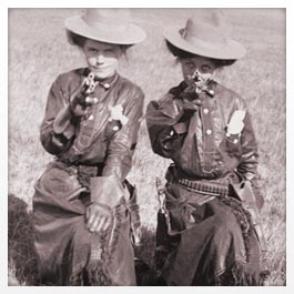 The two haute cowgirls